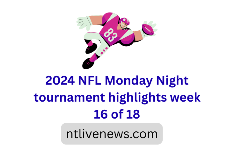 2024 NFL Monday Night tournament highlights: Week 16 of 18