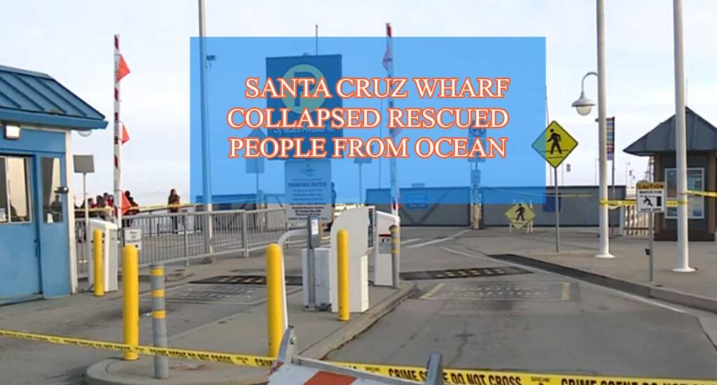 California Wharf collapsed breaking news USA