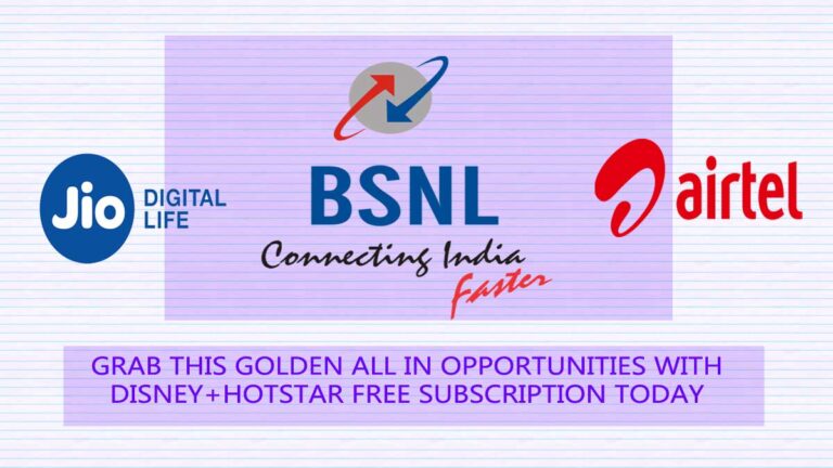 hOW TO ACTIVATE JIO AIRTEL BSNL DISNEY HOTSTAR SUBSCRIPTION