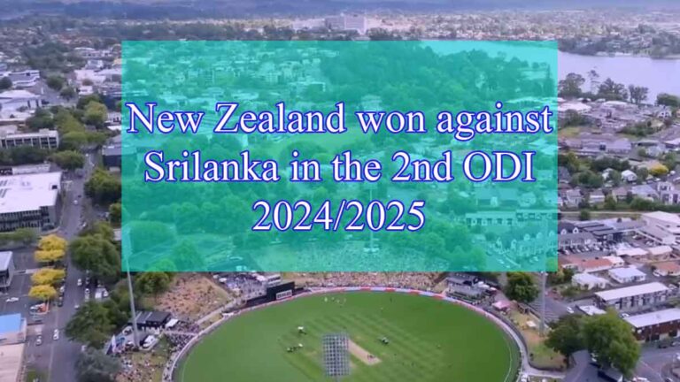 2nd odi nz vs sl highlights
