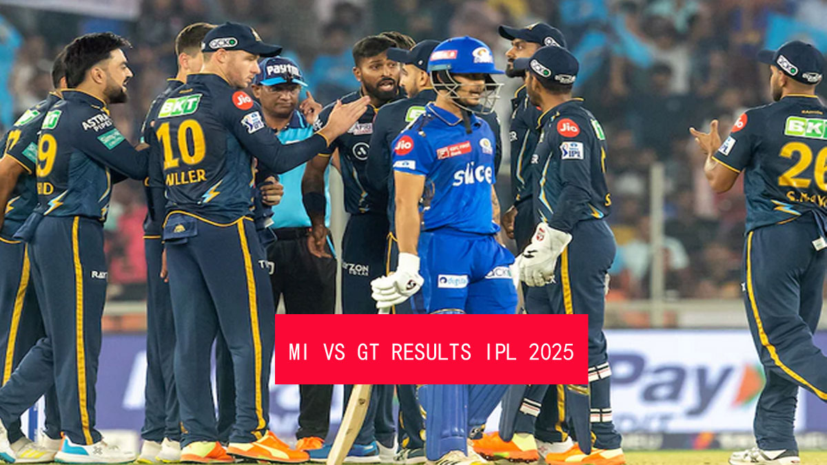 Who won mi vs GT IPL match 29th march