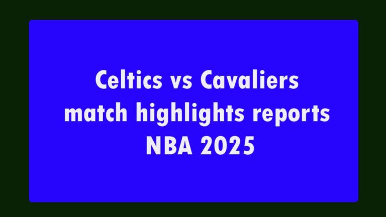Who won the  Cleveland Cavaliers vs Celtics NBA final match?