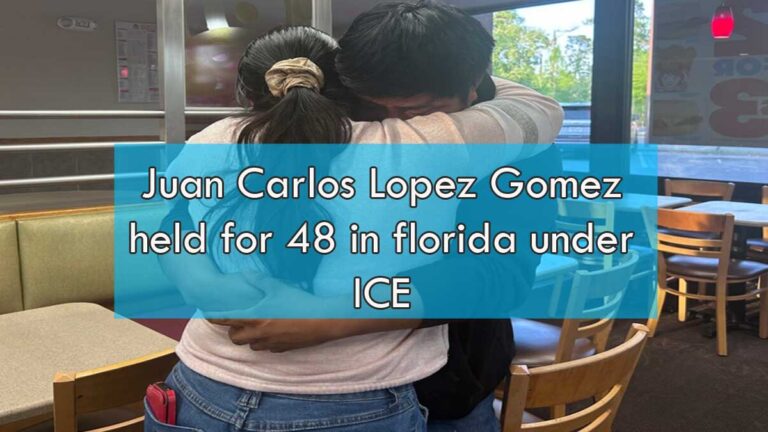 US born man held in Florida under ICE
