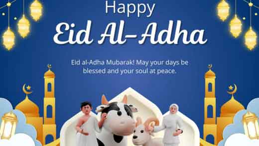 Happy Eid Ul Adha festival wishes and news