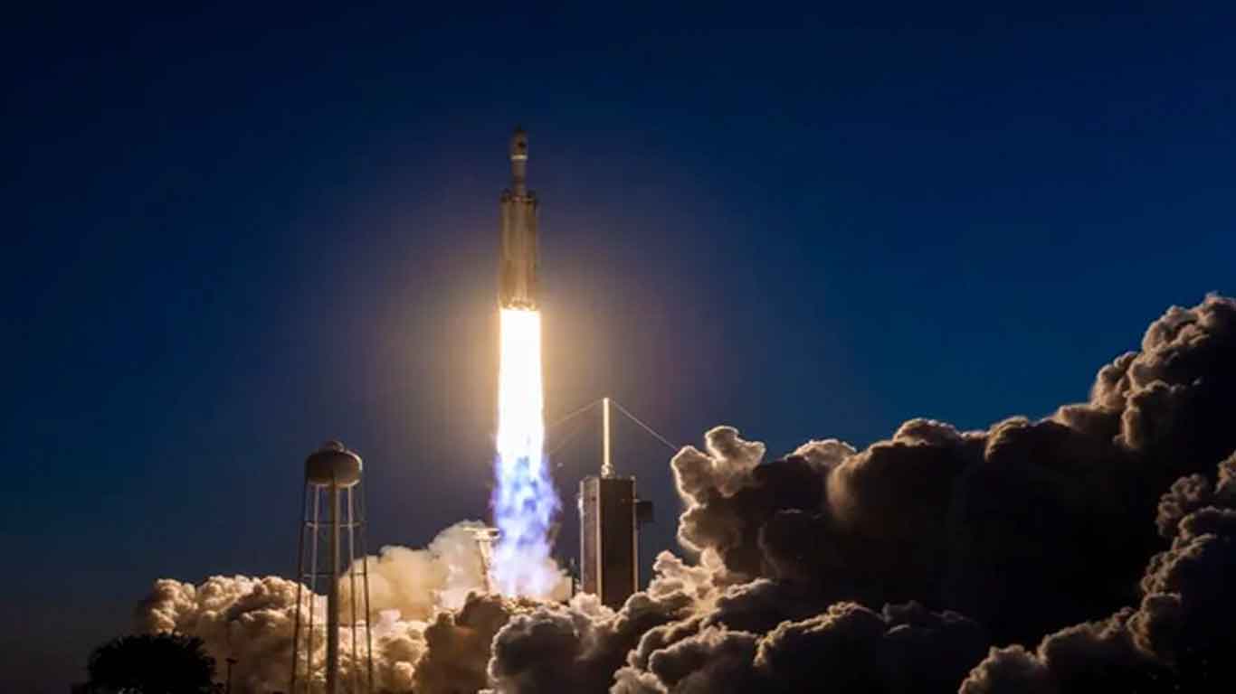 what time is the spcace x falcon 9 launch?
