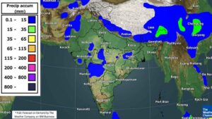 Heavy Rainfall alert in Mumbai , Delhi and other regions of India today