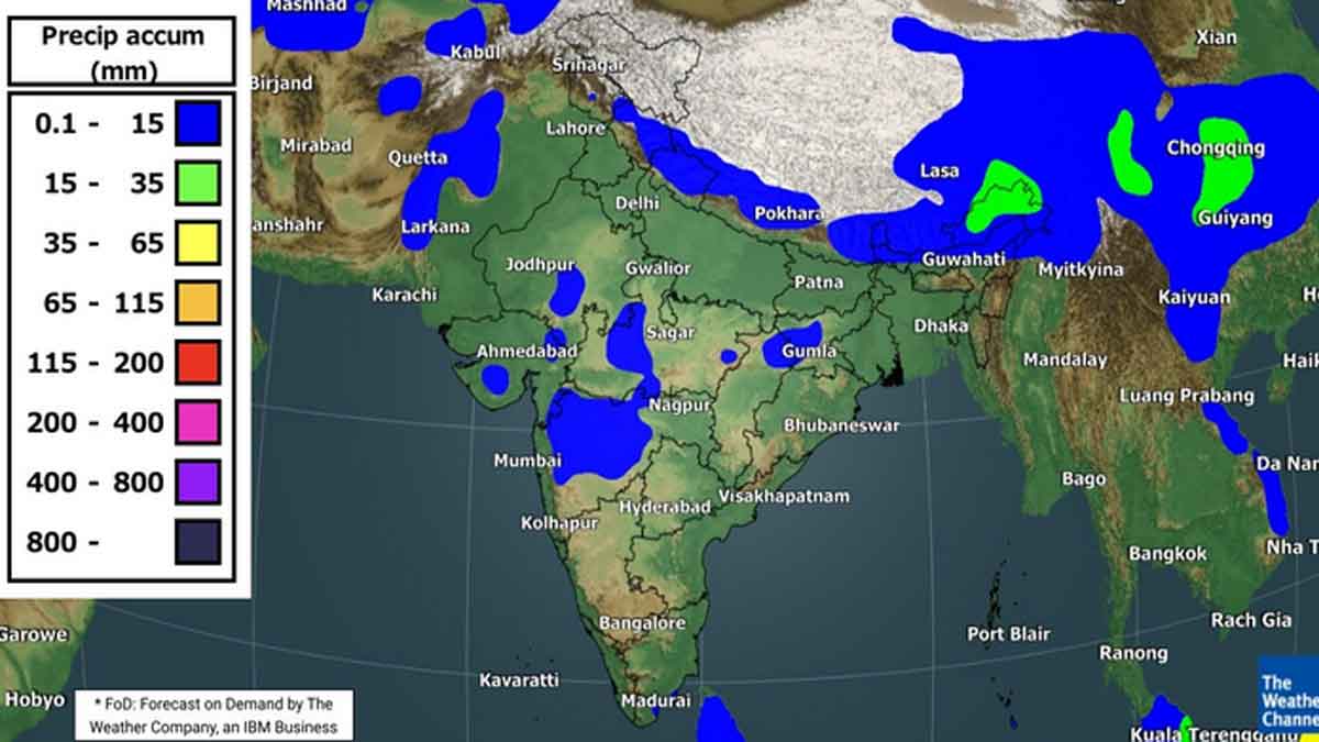 Weather alerts Mumbai, NCR , Karnataka and other regions