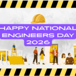 happy national engineers day 2026 INdia