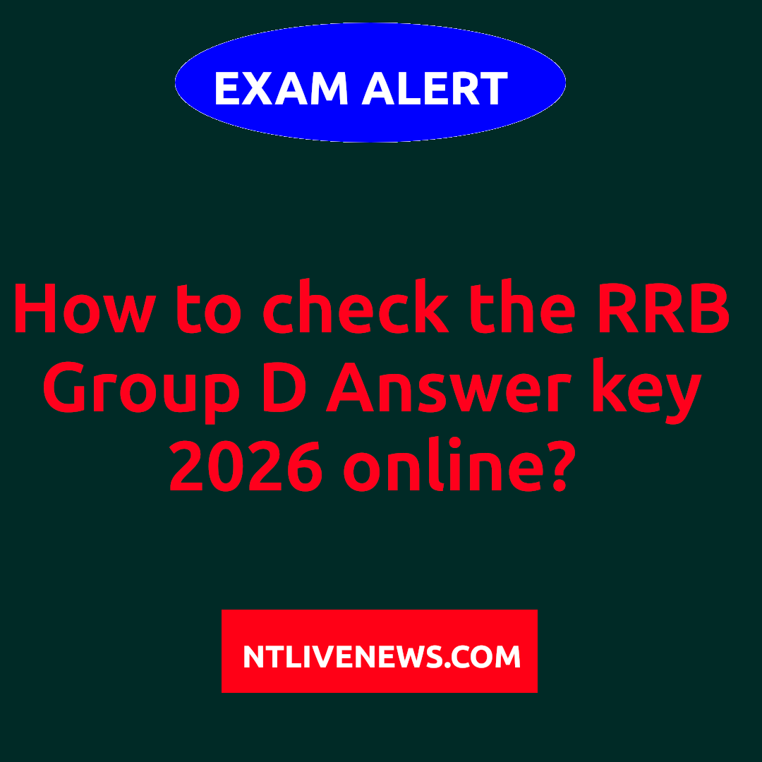 RRB Group D Answer key 2026 and response sheet out