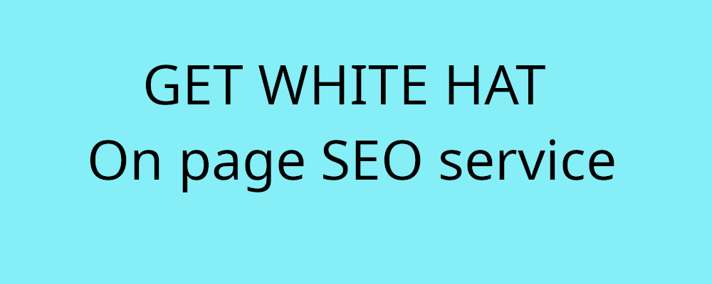 what is seo on page services