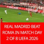 Real Madrid Vs. Roma UEFA champions league 2026 highlights